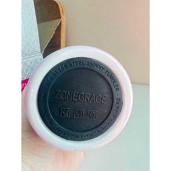 •3/$25• NWT Tie-dyed 20oz. Skinny Tumbler with Straw - Picture 5 of 10